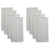 Sur La Table Herringbone Napkins, Set of 8, White view 1