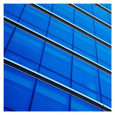 BDF CABL Decorative Window Film Transparent Color Blue - 36in X 25ft