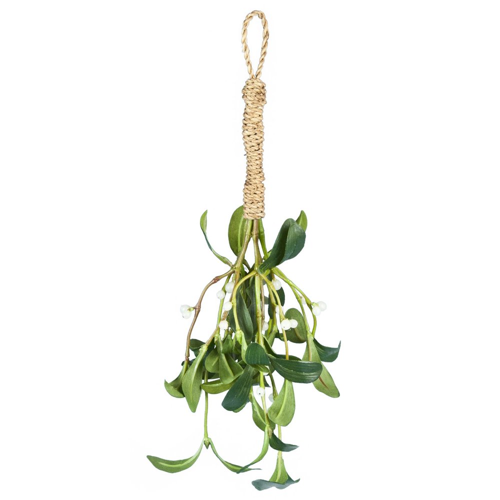 Floristrywarehouse Artificial Silk Mistletoe Bunch 14 inch Kissing Plant