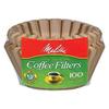 Melitta 8-12 Cup Basket Filter Paper (Natural Brown, 400 Count) view 2