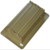 IMPERIAL MANUFACTURING RG3297 Imperial Louvered Design Floor Register, 4 in H X 8 in W, Steel/Brown view 3