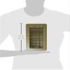 IMPERIAL MANUFACTURING RG3297 Imperial Louvered Design Floor Register, 4 in H X 8 in W, Steel/Brown view 4