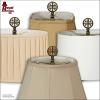Royal Designs Oriental Happiness Symbol Lamp Finial for Lamp Shade-Antique Brass Set of 2 view 4