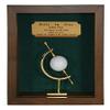 Golf Hole-in-One Shadowbox with Caliper | 4 Color Options | Personalized Golf Ball Display Case | Wall-Mountable or Desktop | Made in The USA view 1