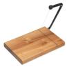 Artes Acacia Wood Wire Cheese Slicer Board, 27 x 19 cm (10.5 x 7.5 Inch), Brown/Black view 1
