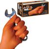 EPPCO TigerGrip 8-Mil Nitrile Glove Disposable Powder, Latex Free Textured Superior Grip Orange Gloves, Large, Box of 100 view 1