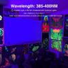 Onforu 2 Pack 60W LED Black Lights, Blacklight Flood Light with Plug, IP66 Waterproof Black Lights for Dance Party, Glow in The Dark, Halloween, Body Paint, Fluorescent Poster, Neon Glow view 3