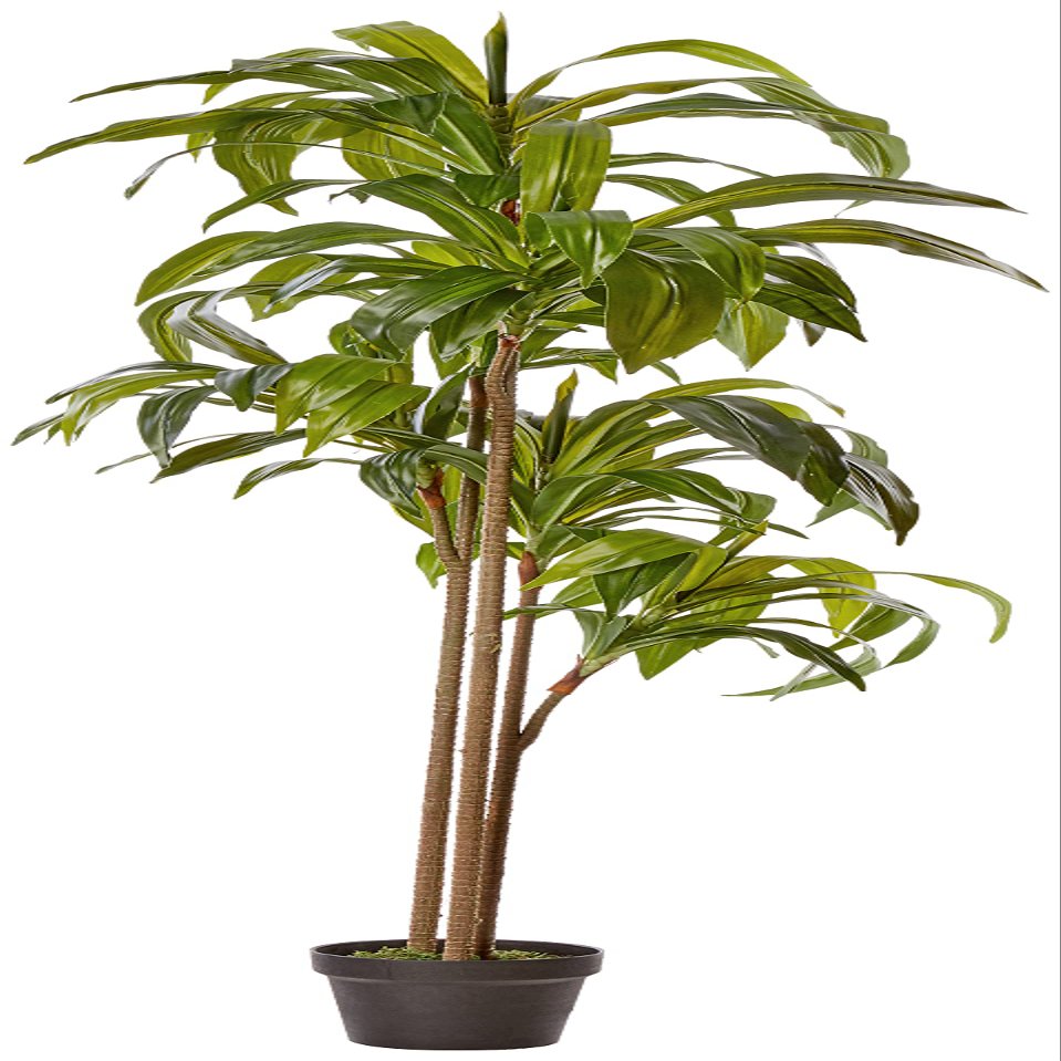 Nearly Natural 6ft. Dracaena Silk Plant (Real Touch)