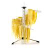 OVENTE Collapsible Pasta Drying Rack for Homemade Fresh Spaghetti & Noodles, BPA-Free Acrylic Rods, Rotating Arms, Compact & Easy to Clean, Clear ACPPA900C view 1