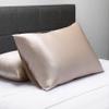 Fishers Finery 19mm 100% Pure Mulberry Silk Pillowcase, Quality Tested (Taupe, K) view 3
