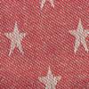 DII 4TH of July Patriotic Throw Blanket with Decorative Tassles, Use for Chair, Couch, Bed, Picnic, Camping, Beach, & Just Staying Cozy at Home (50 x 60), Star Tango Red view 2