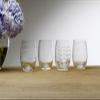 Mikasa Cheers Stemless Wine Glasses, Set of 4, 17-Ounce Clear Glasses, Durable and Elegant, Perfect for Red or White Wine, Dishwasher Safe view 3