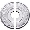 Ekena Millwork CM15BE2 15 3/4"OD x 3 7/8"ID x 3/4"P Berkshire Ceiling Medallion, Fits Canopies up to 7", 2 Piece view 1