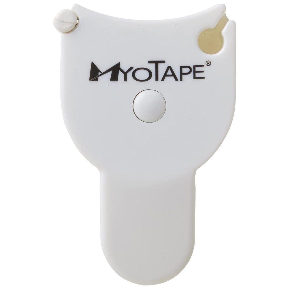 MyoTape Vinyl Body Measuring Tape - One Handed Use with Push Button Retraction - Measure Any Body Part