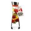 Grosche Rio - Glass Pitcher with Lid - Glass Juice Pitcher - Clear Glass Drink Pitcher - Infused Glass Water Pitcher and Drink Infuser 1000ml, 32 Oz view 1