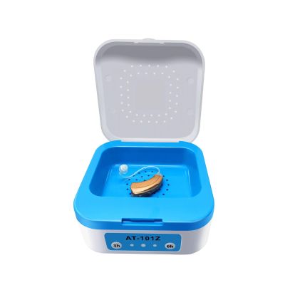 LINKIM Automatic Hearing Aid Dryer & Dehumidifier Ultra Fast Electronic Dry Box for Hearing Amplifiers & Cochlear Implants Removes Sweat & Moisture