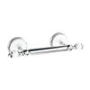 MODONA Four Piece Bathroom Accessories Set, Includes 24 Towel Bar, Robe Hook, Towel Ring, and Toilet Paper Holder  White Porcelain & Chrome - Arora Series - 5 Year Warrantee view 3