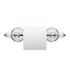 MODONA Toilet Paper Holder - White Porcelain & Chrome - Arora Series - 5 Year Warrantee view 3