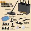 McCulloch Canister Steam Cleaner MC1375, 90 Minute Runtime, 20 Accessories, Jet Nozzle, Brushes, & More - Steam Cleaner for Home, Tile, Carpet, Furniture, & Personal Car Detailing view 3