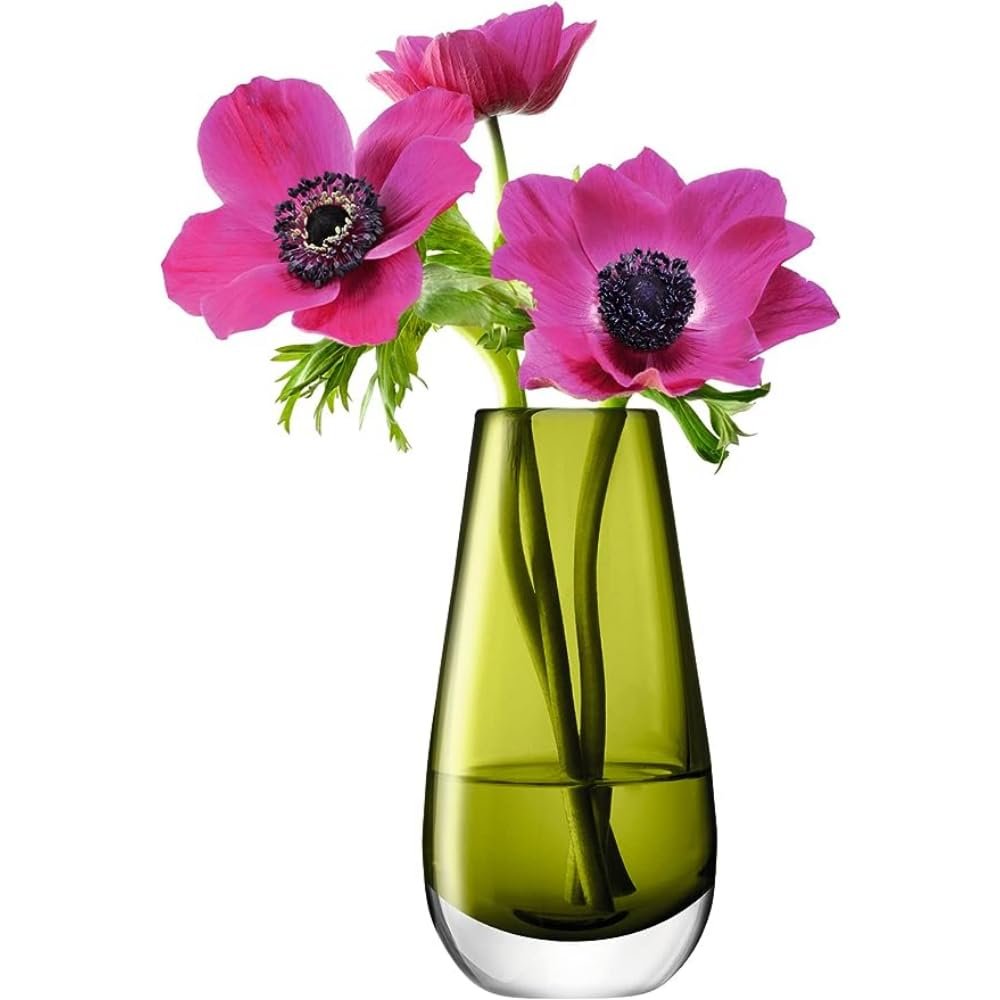 LSA FC19 Flower Colour Bud Vase H5.5in Olive
