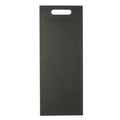 EcoSmart PolyGlass Charcuterie Cutting & Serving Board, Black 6" by 17", Recycled Plastic and Glass, Made in the USA by Architec