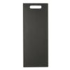 EcoSmart PolyGlass Charcuterie Cutting & Serving Board, Black 6" by 17", Recycled Plastic and Glass, Made in the USA by Architec view 1