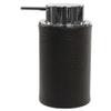 Gedy Alianto Color Round Soap Dispenser Made From Faux Leather, Wenge view 2
