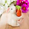 Abbott Collection Bunny and Carrot Salt and Pepper Shaker, 2 Piece Set (3.5" H) view 2