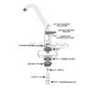 Ronaqua RO Reverse Osmosis Kitchen Sink Water Filter Faucet Fit Most RO Units view 4