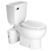 SANIFLO SANIACESS2 MACERATOR PUMP + ELONGATED TOILET KIT, WHITE FINISH view 1