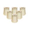 Royal Designs, Inc. Empire Chandelier Shade with Flame Clip Fitter,CS-102BG-6, Beige, 3 x 4.25 x 4.25, Pack of 6 view 1