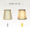 Royal Designs, Inc. Empire Chandelier Shade with Flame Clip Fitter,CS-102BG-6, Beige, 3 x 4.25 x 4.25, Pack of 6 view 4