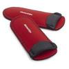 Kitchen Grips 2 Piece Deluxe Pan Handle Holder Set, Black/Cherry view 2