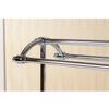 Kingston Brass SCC2291 Pedestal Towel-Rack, Polished Chrome view 4