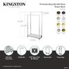 Kingston Brass SCC8265 Pedestal 2-Tier Steel Construction Towel-Rack with Wooden Case, Oil Rubbed Bronze view 3