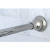 Kingston Brass SR111 Americana 60-Inch-72-Inch Tension Shower Rod with Decorative Flange, Polished Chrome view 4