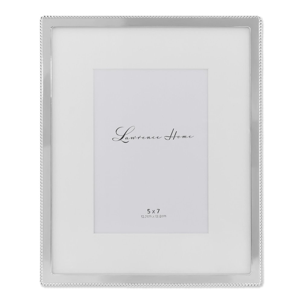 Lawrence Frames 710780 Silver Metal 8 x 10-inch Picture Frame