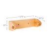Design House Dalton Paper Towel Holder, Wall Mount, Easy Installation, Wood, Honey Oak, Durable, 13.4 in, 13.75 in W x 4.6 in L x 3.5 in H, Item 561233 view 3
