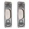 Adonai Hardware Hazargaddah Brass Decorative Flush Pull (Supplied as 2 Pieces per Pack) (Antique Brushed Nickel) view 1