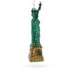 Statue of Liberty New York Blown Glass Christmas Ornament view 2