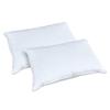Creative Living Solutions 100% Natural Goose Feather Down Pillows King Size 20"x36" Set of Two view 1