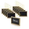 New Star Foodservice 27907 Rectangle Black Mini Chalkboard, 2-Inch by 3-Inch, Set of 12 view 1
