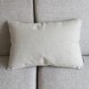 Decorbox Piano Keyboard Simple Music Throw Pillow Case Decor Cushion Covers Oblong 20*12 Inch Beige Cotton Blend Linen view 2