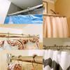 Uigos Shower Curtain Rings for Bathroom - Stainless Steel, Set of 12, Chrome view 4