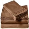 Elegant Comfort 1500 Premier - Wrinkle Resistant - Hotel Quality Ultra Soft Luxurious 4 pcs Bed Sheet Set, Deep Pocket Up to 16" - Many Size and Colors, King, Taupe view 2
