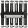 Zevro Zero Gravity Wall-Mount Magnetic Spice Rack, Black/Silver - Set of 12 view 4