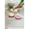 Rubbermaid Easy Find Lids Food Storage Containers, 1.25 Cup, Racer Red, 4-Piece Set view 4