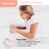Rapport Home Art Pink & White Butterflies Single Duvet Cover Set, Cotton & Polyester, Pink, Double view 3