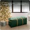 Covermates Keepsakes Christmas Tree Rolling Cinch Bag  Heavy-Duty Polyester Holiday Storage with Wheels, Reinforced Handles & Cinch Straps  Durable Christmas Tree Storage Solution, Green view 2