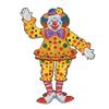 Beistle Jointed Circus Clown Decoration view 1